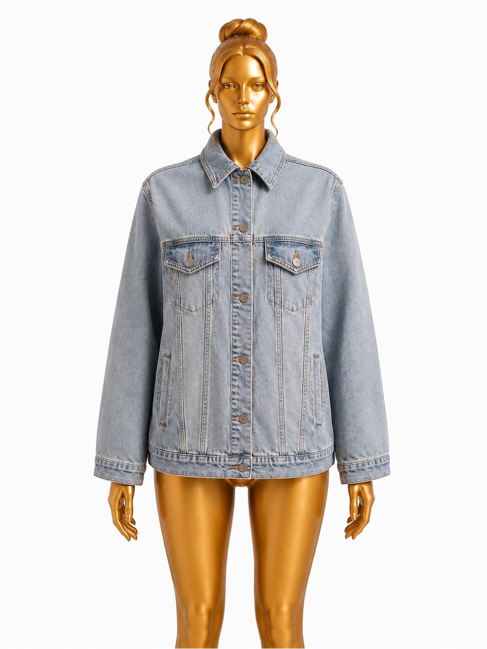 Classic Light Wash Denim Jacket